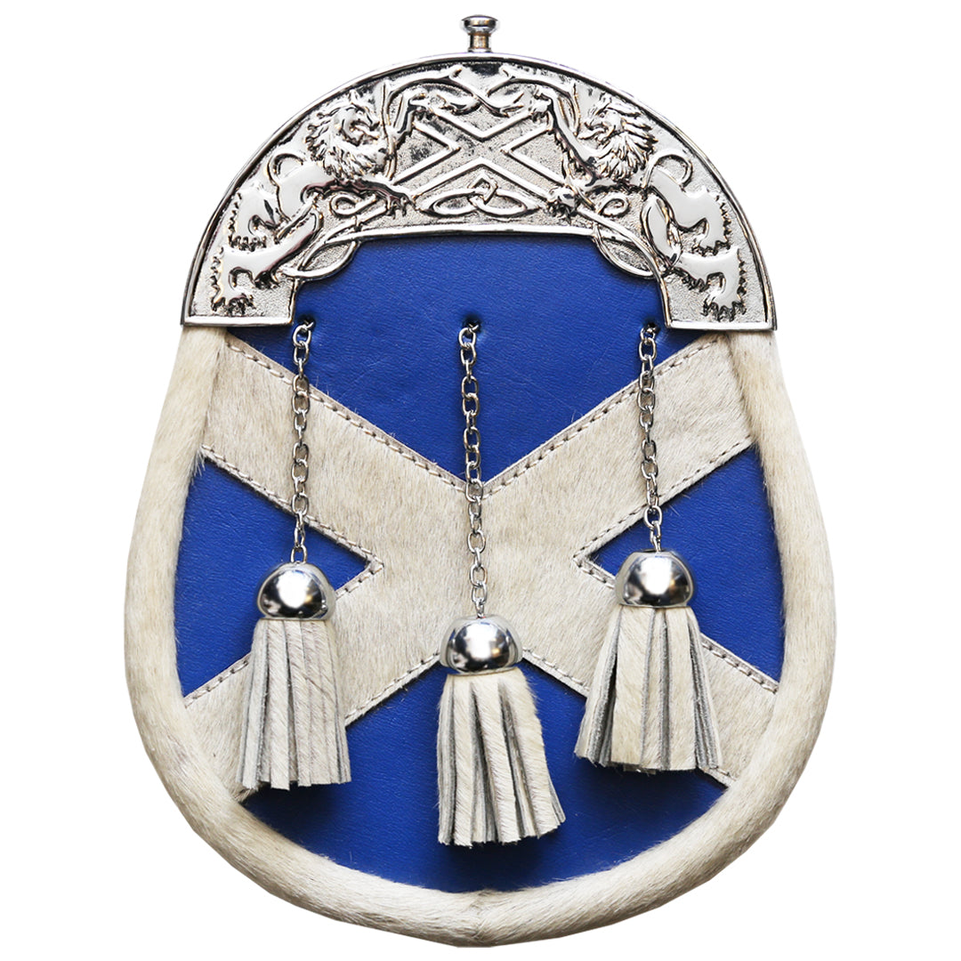Dress Saltire Flag Sporran