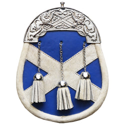 Dress Saltire Flag Sporran