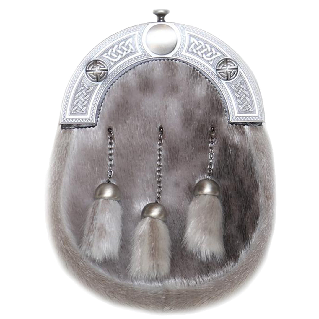 Dress Sealskin Antique Sporran