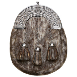 Dress Spotted Grey Celtic Sporran