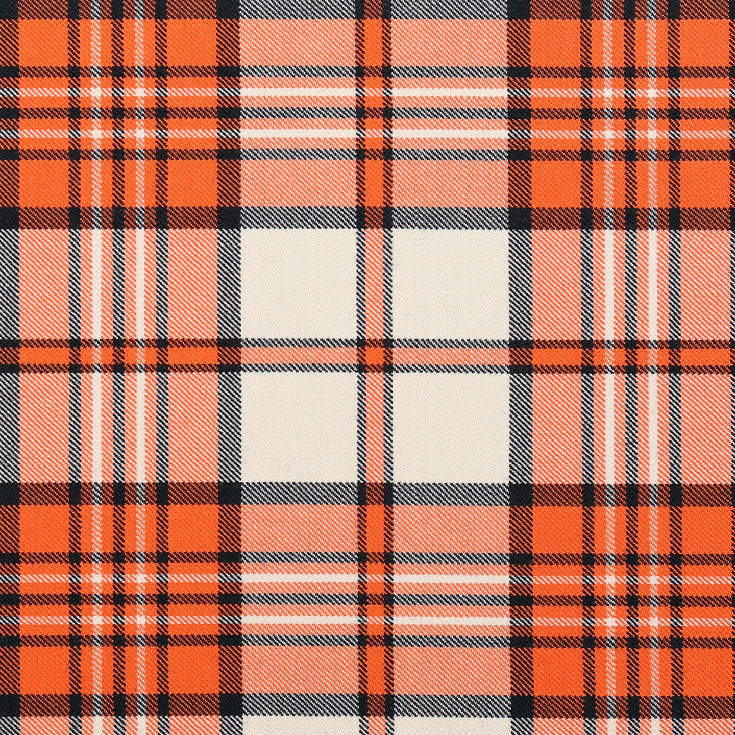 Dress Tangerine Scott Variation National Plaid