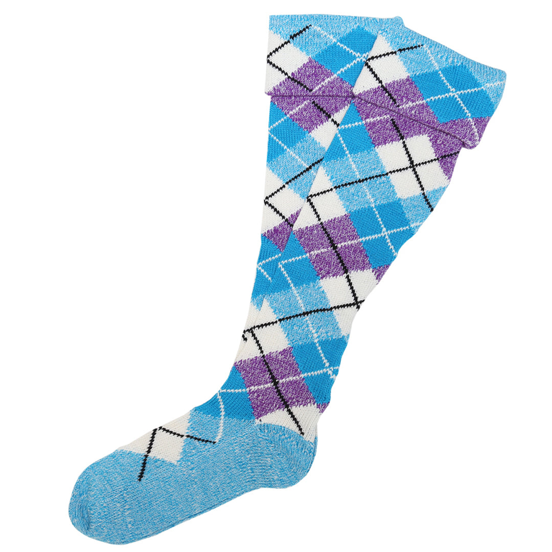 Dress Turquoise Kerr Tartan Hose (Alternating Marl)