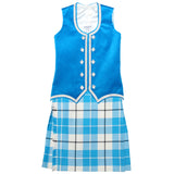 Dress Turquoise McRae of Conchra Bright Kiltie Outfit