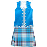 Dress Turquoise Reverse McKellar Bright Kiltie Outfit