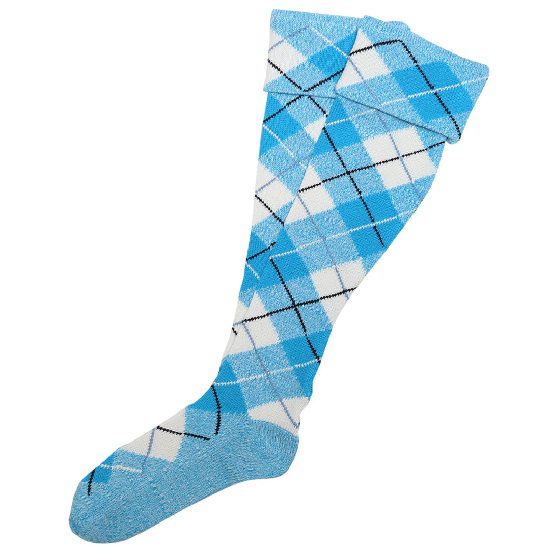 Dress Turquoise Scott Tartan Hose