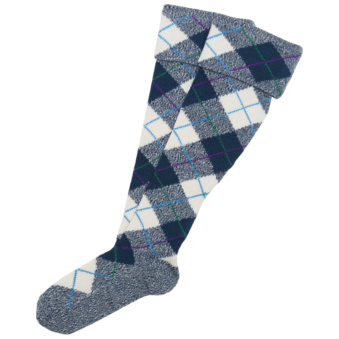 Dress Tweedsmuir Blue Tartan Hose