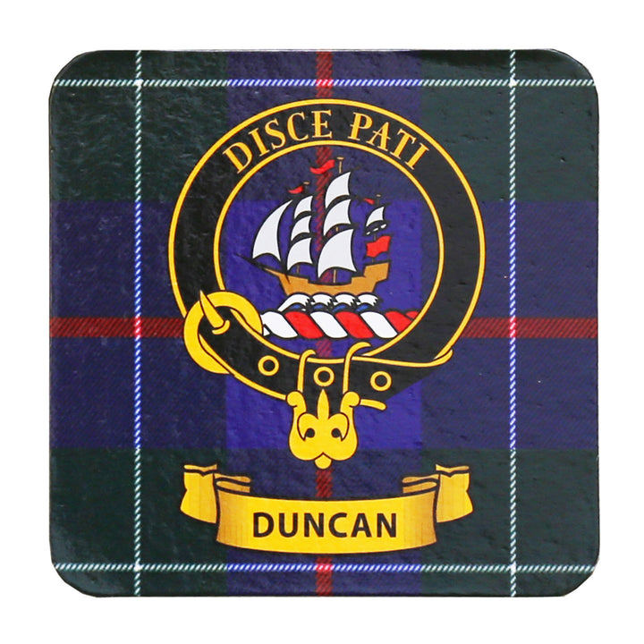 Clan Crest Drink Coaster - Duncan