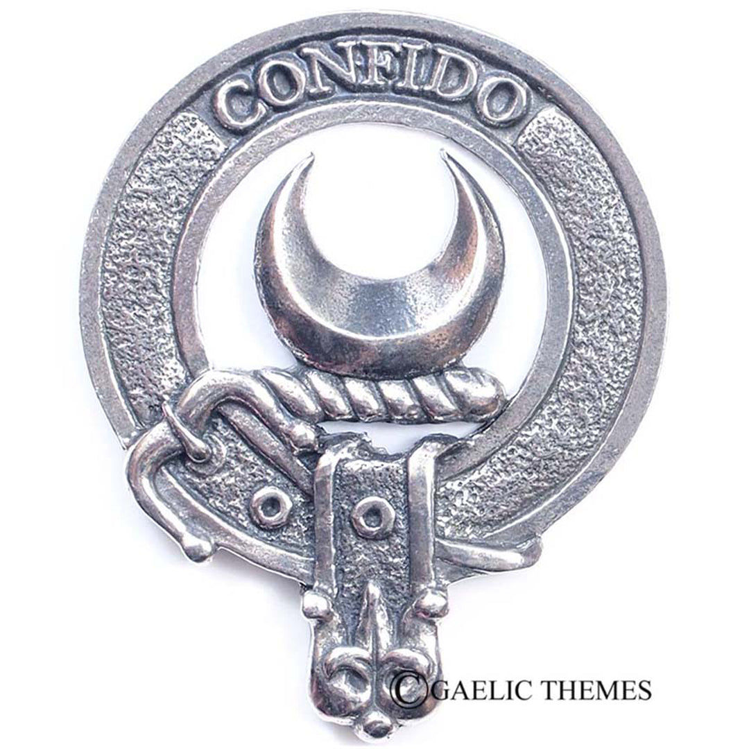 Clan Crest Cap Badge - Durie