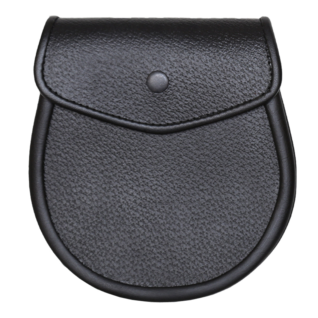 Economy Black Leather Sporran