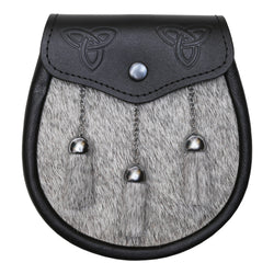 Economy Semi-Dress Grey Bovine Sporran