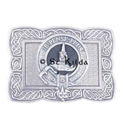 Clan Crest Belt Buckle - Erskine