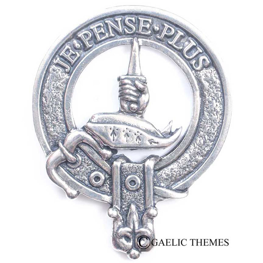 Clan Crest Cap Badge - Erskine