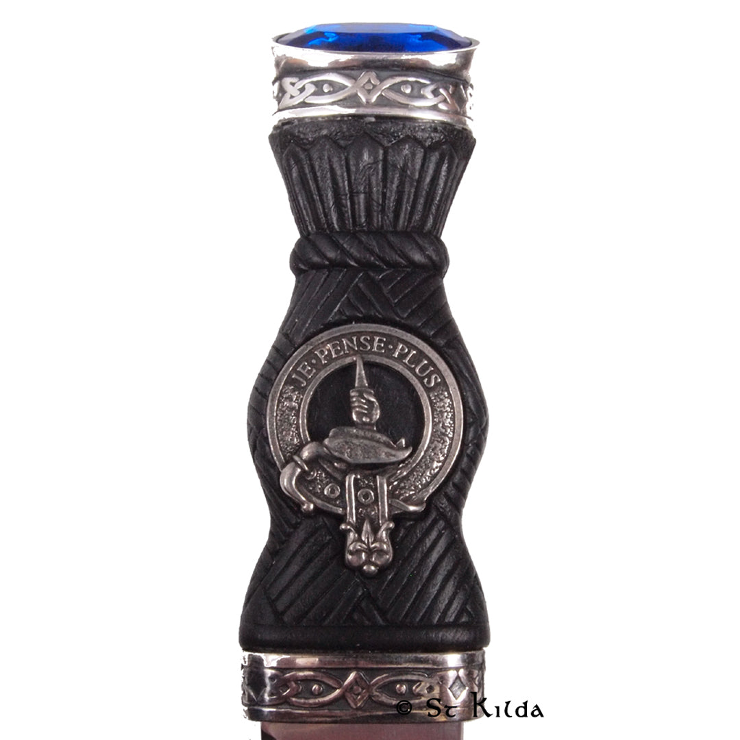 Clan Crest Sgian Dubh - Erskine