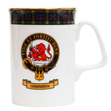 Clan Crest China Mug - Farquharson