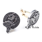 Clan Crest Cufflinks - Farquharson Back
