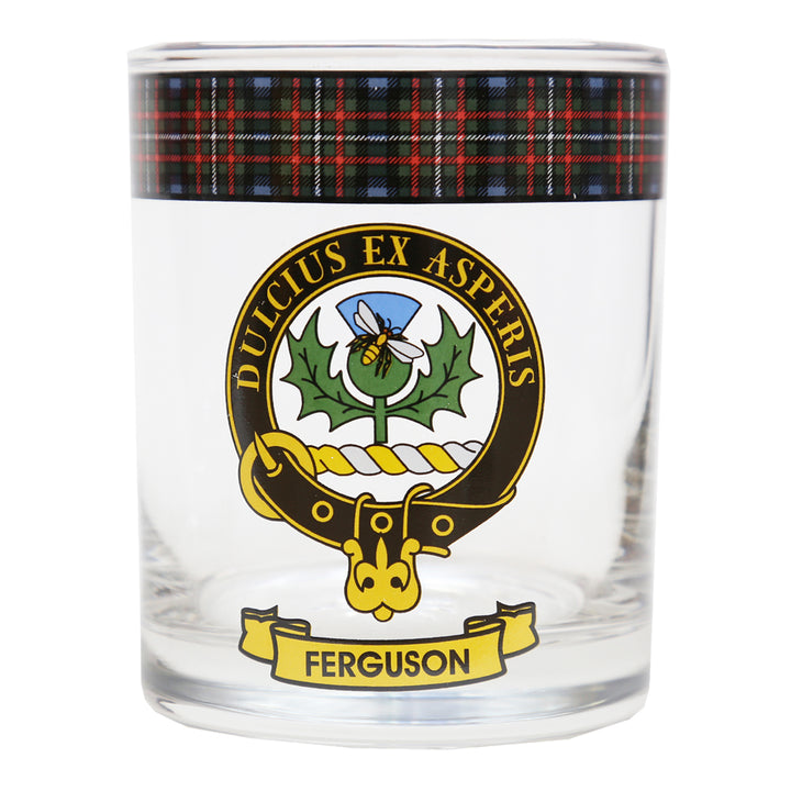 Clan Crest Whisky Glass - Ferguson