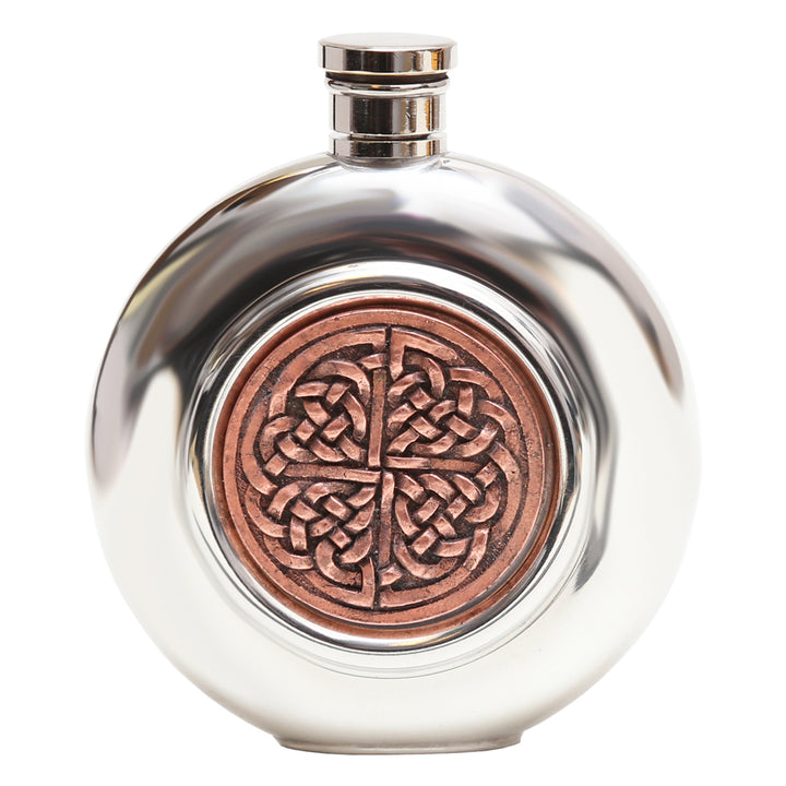 Flask - Copper Celtic Knot