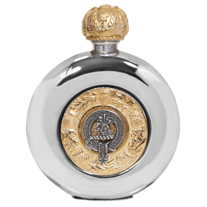 Flask - Piper Badge Gold