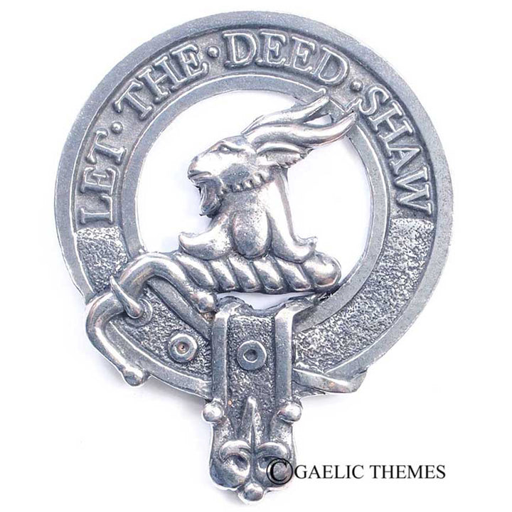 Clan Crest Cap Badge - Fleming