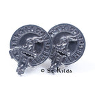 Clan Crest Cufflinks - Fleming