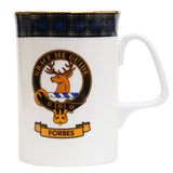 Clan Crest China Mug - Forbes
