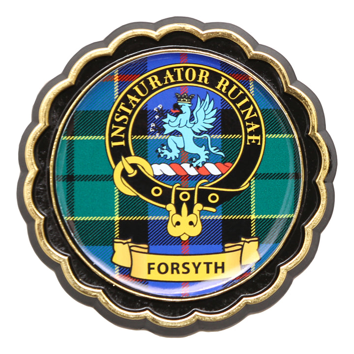 Clan Crest Fridge Magnet - Forsyth