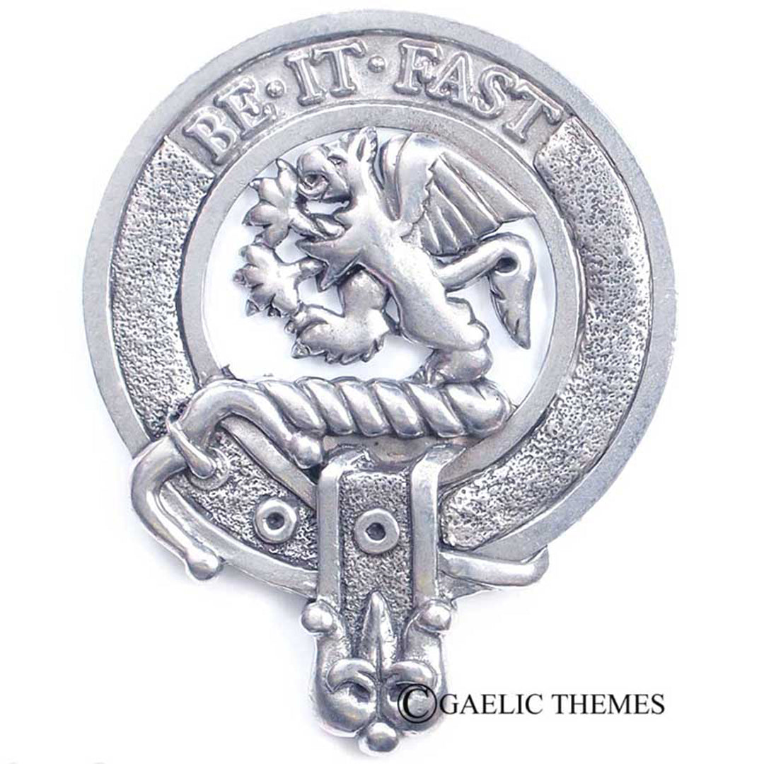 Clan Crest Cap Badge - Fotheringham