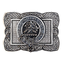 Clan Crest Belt Buckle - Fraser