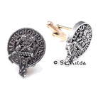 Clan Crest Cufflinks - Fraser Back