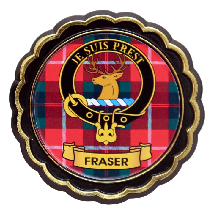 Clan Crest Fridge Magnet - Fraser