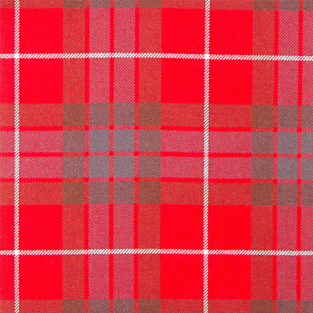 Fraser Red Weathered Heavy Tartan