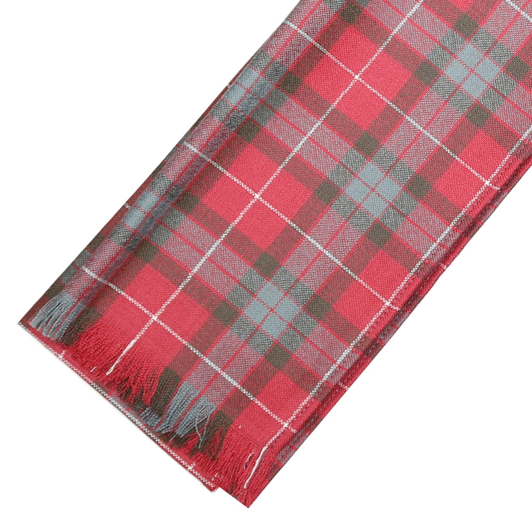 Fine Weight Tartan Scarf - Fraser Weathered