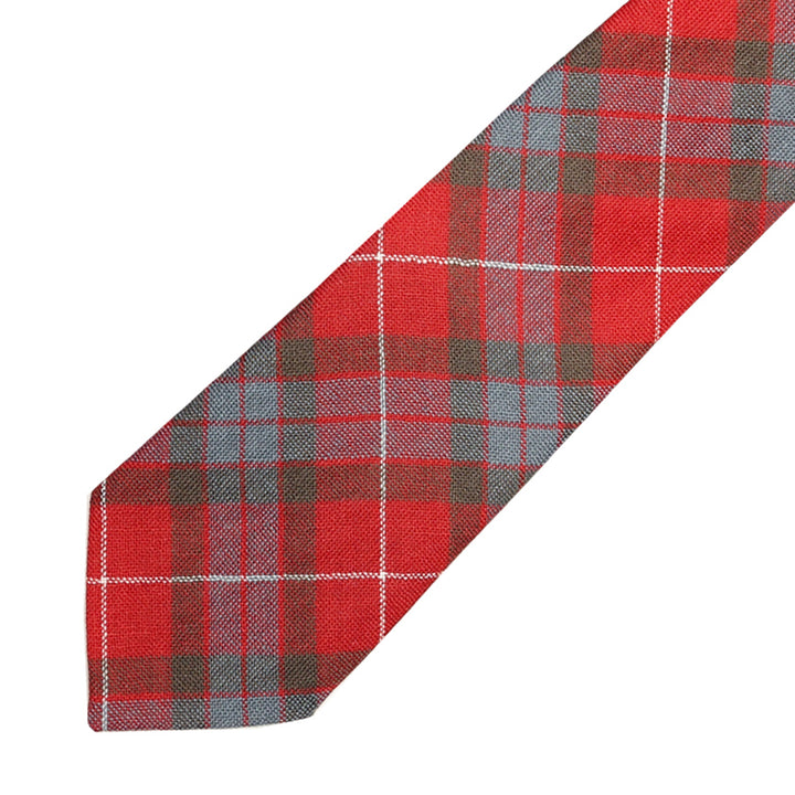 Men's Tartan Tie - Fraser Weathered