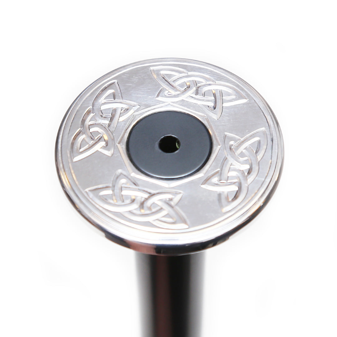 GANAAN MKII Engraved Silver Aluminum Practice Chanter Bottom Sole