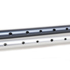 GAANAN MKII Engraved Silver Aluminum Practice Chanter Holes