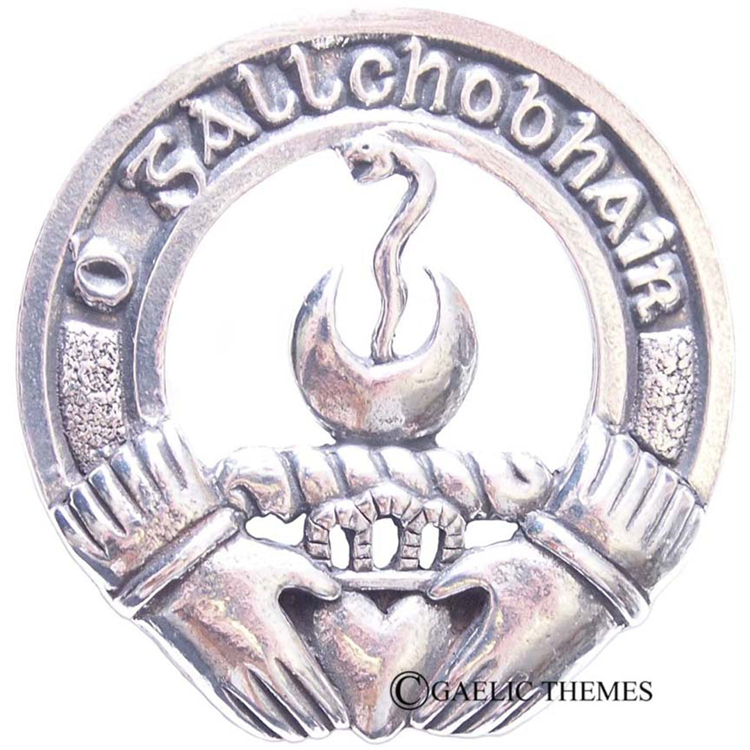Clan Crest Cap Badge - Gallagher