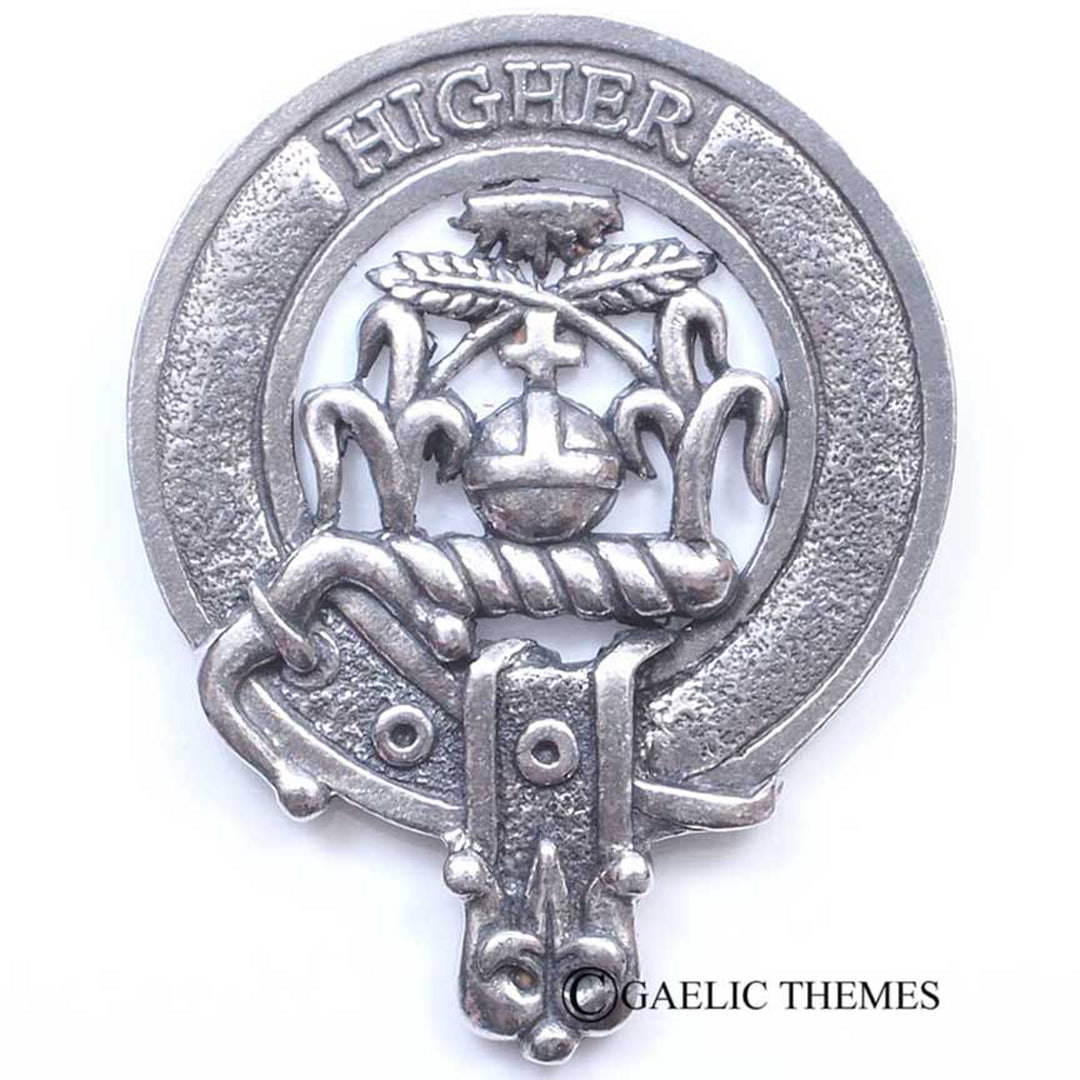 Clan Crest Cap Badge - Galloway