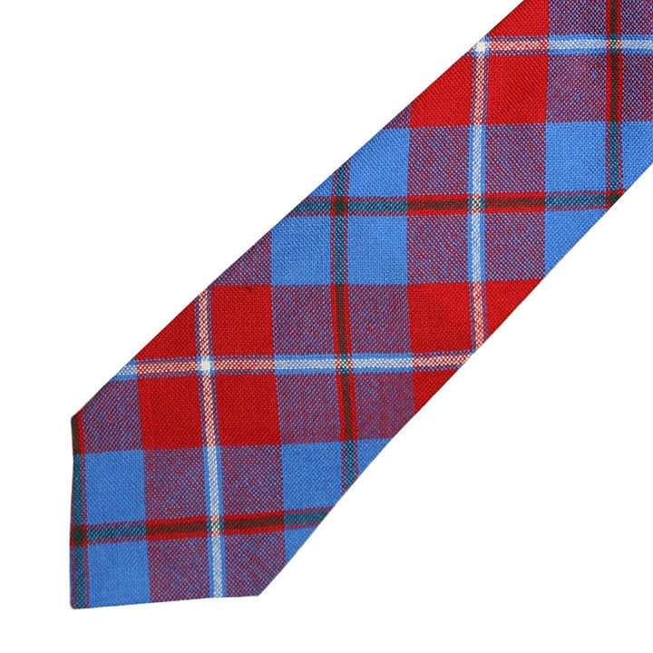 Men's Tartan Tie - Galloway Red Modern