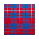 Tartan Pocket Square - Galloway Red Modern