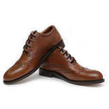 Ghillie Brogue Shoes - Brown Deluxe