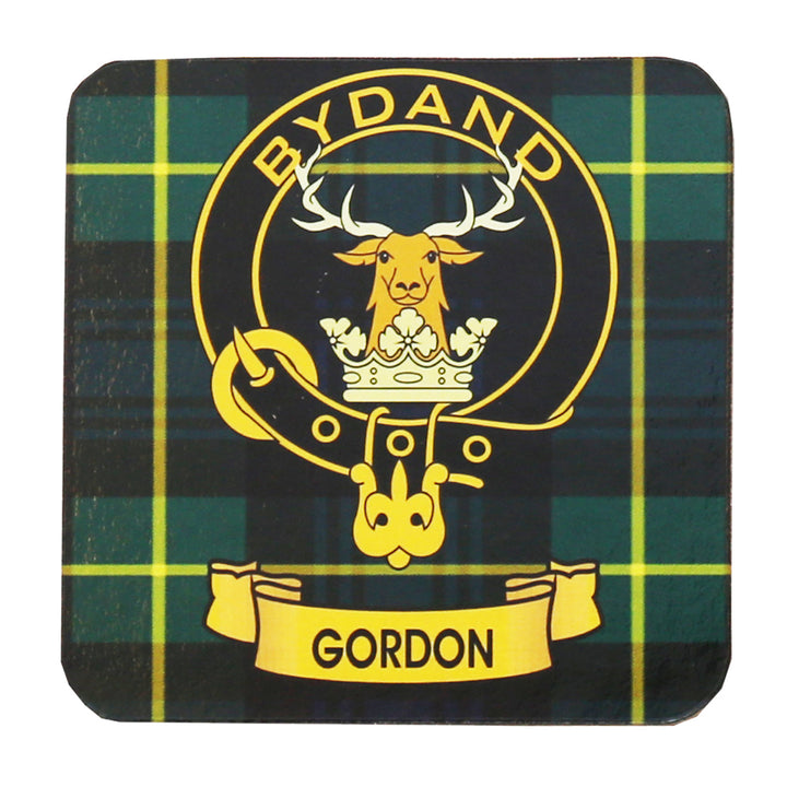 Clan Crest Drink Coaster - Gordon