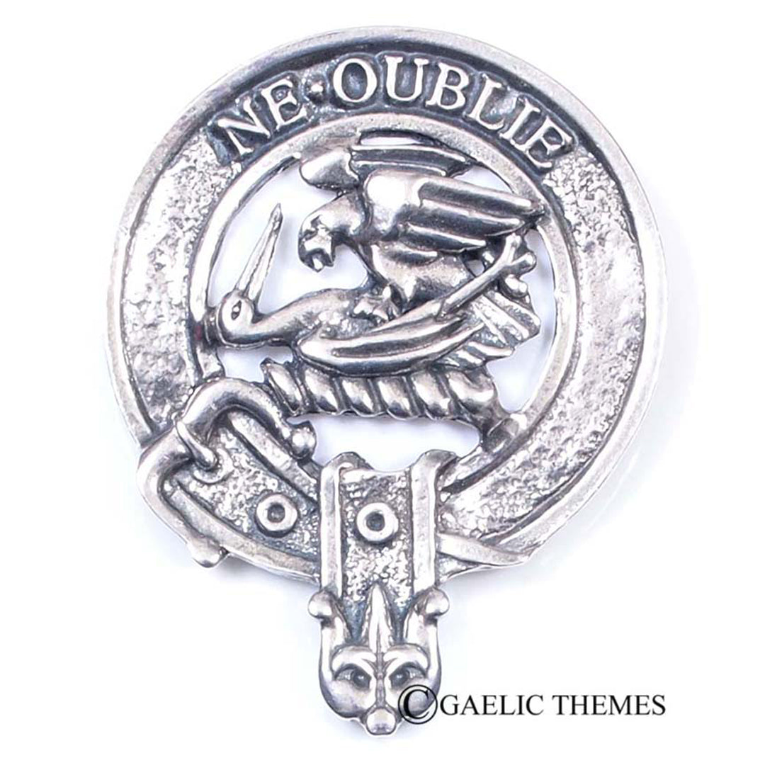 Clan Crest Cap Badge - Graham