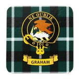 Clan Crest Drink Coaster - Graham