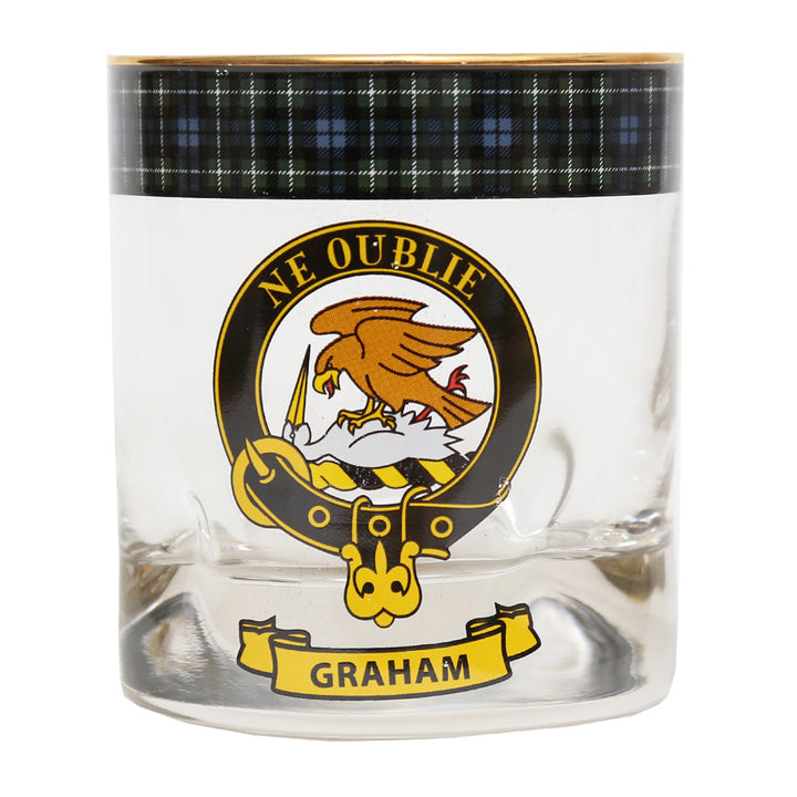 Clan Crest Whisky Glass - Graham