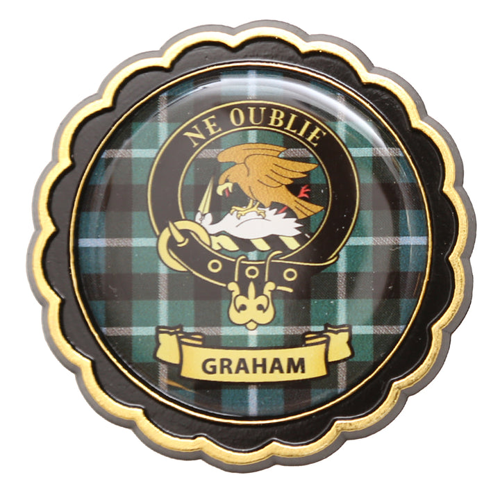 Clan Crest Fridge Magnet - Graham