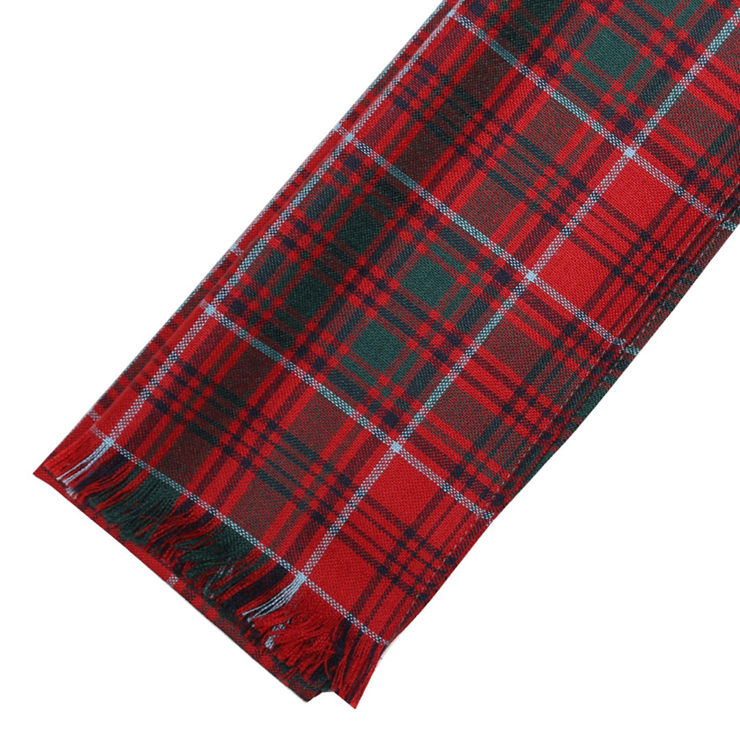 Fine Weight Tartan Scarf - Grant Modern