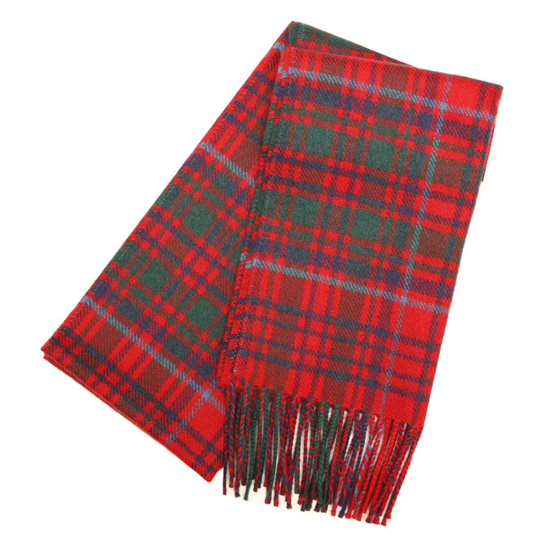 Lambswool Tartan Scarf - Grant Modern