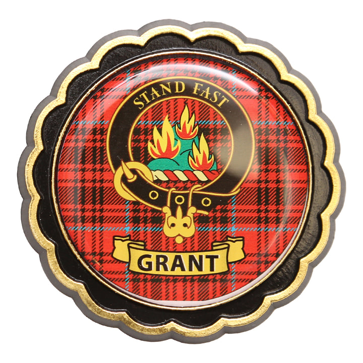 Clan Crest Fridge Magnet - Grant