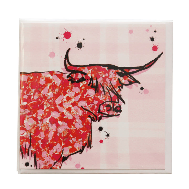 Greeting Card - Highland Cow