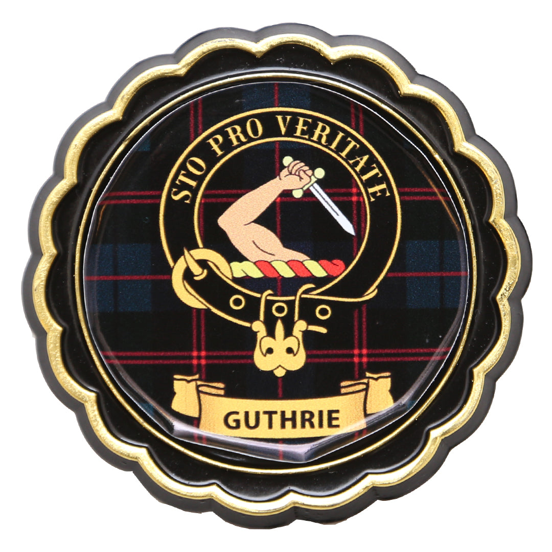 Clan Crest Fridge Magnet - Guthrie